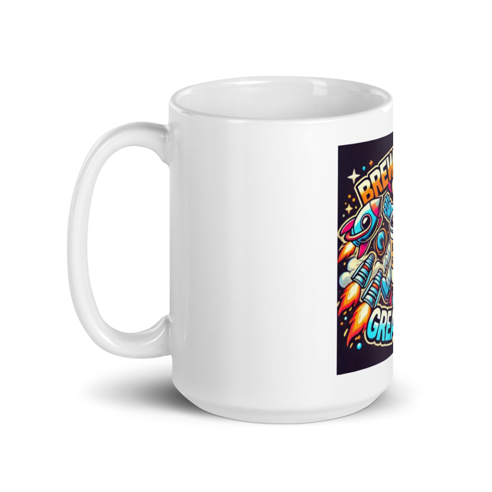 Brewed For Greatness Mug FA'APA GRAPHICS