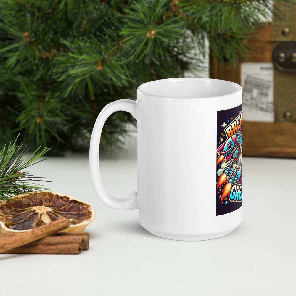 Brewed For Greatness Mug FA'APA GRAPHICS