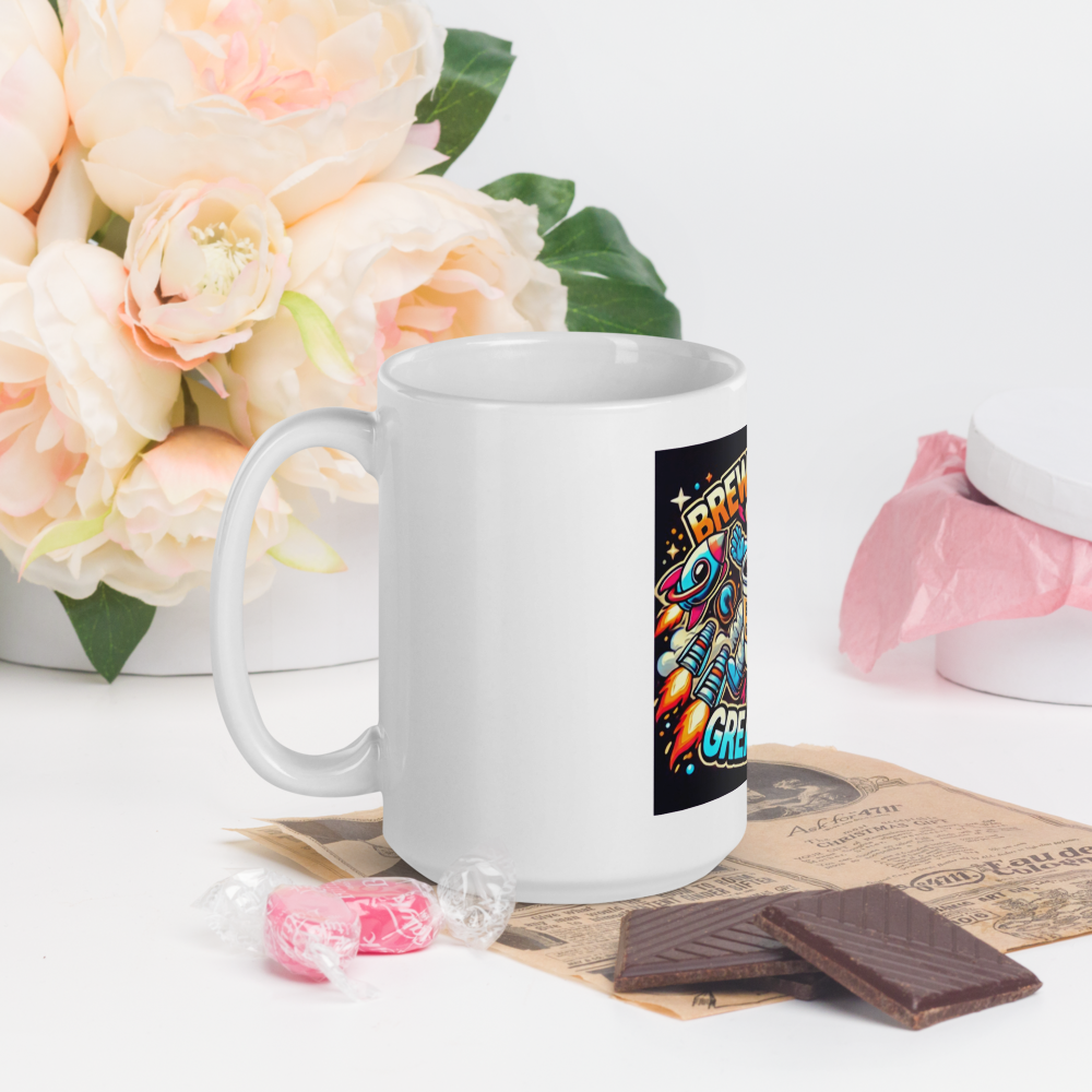Brewed For Greatness Mug FA'APA GRAPHICS