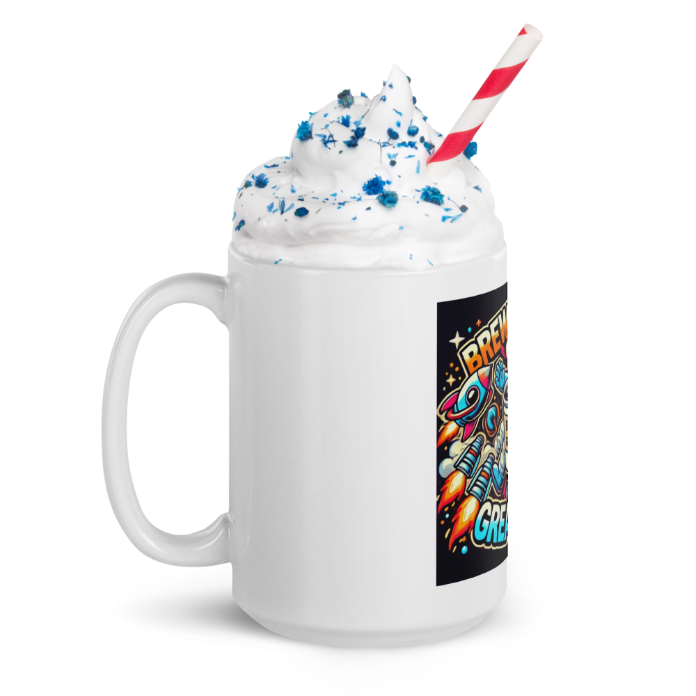 Brewed For Greatness Mug FA'APA GRAPHICS
