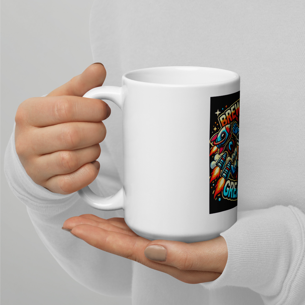 Brewed For Greatness Mug FA'APA GRAPHICS