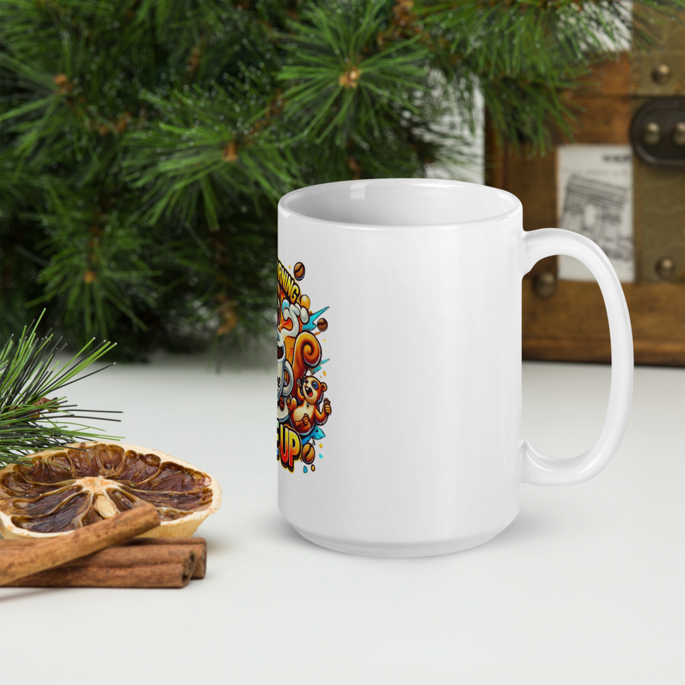 Morning Sloth Mug FA'APA GRAPHICS