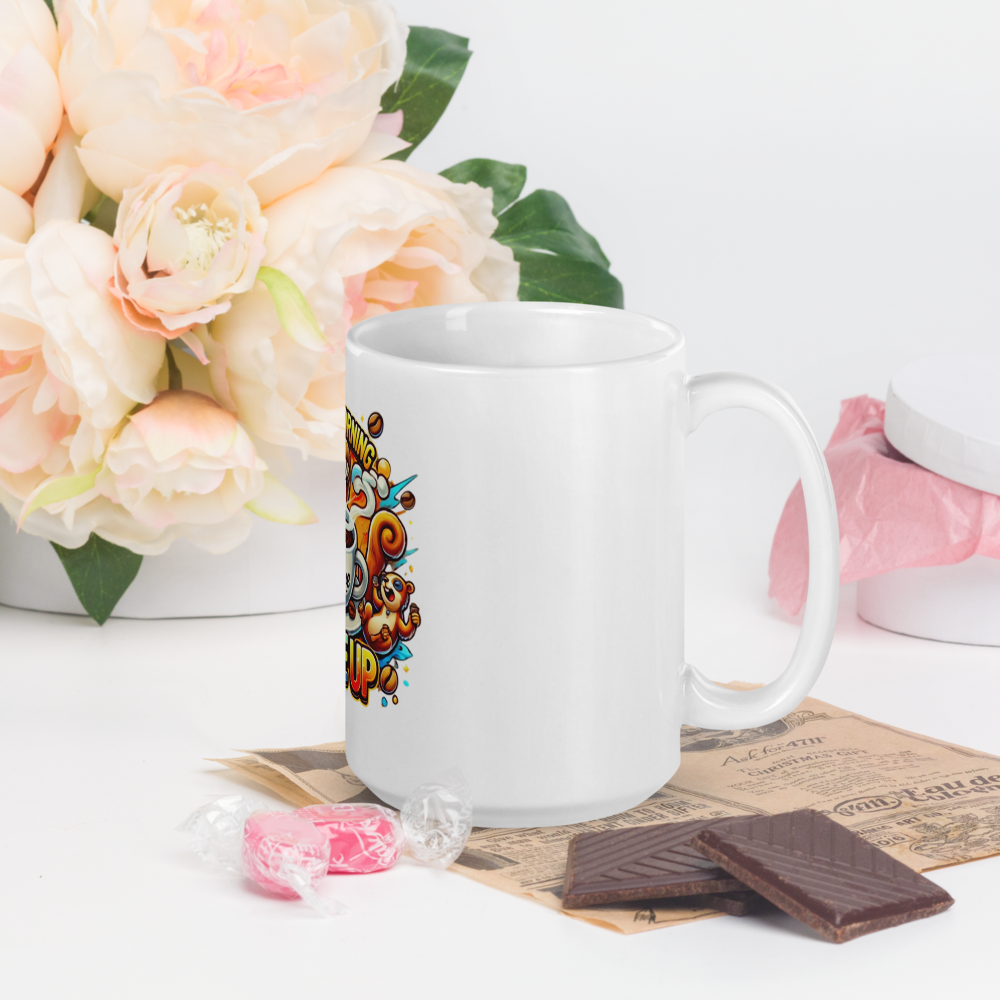Morning Sloth Mug FA'APA GRAPHICS