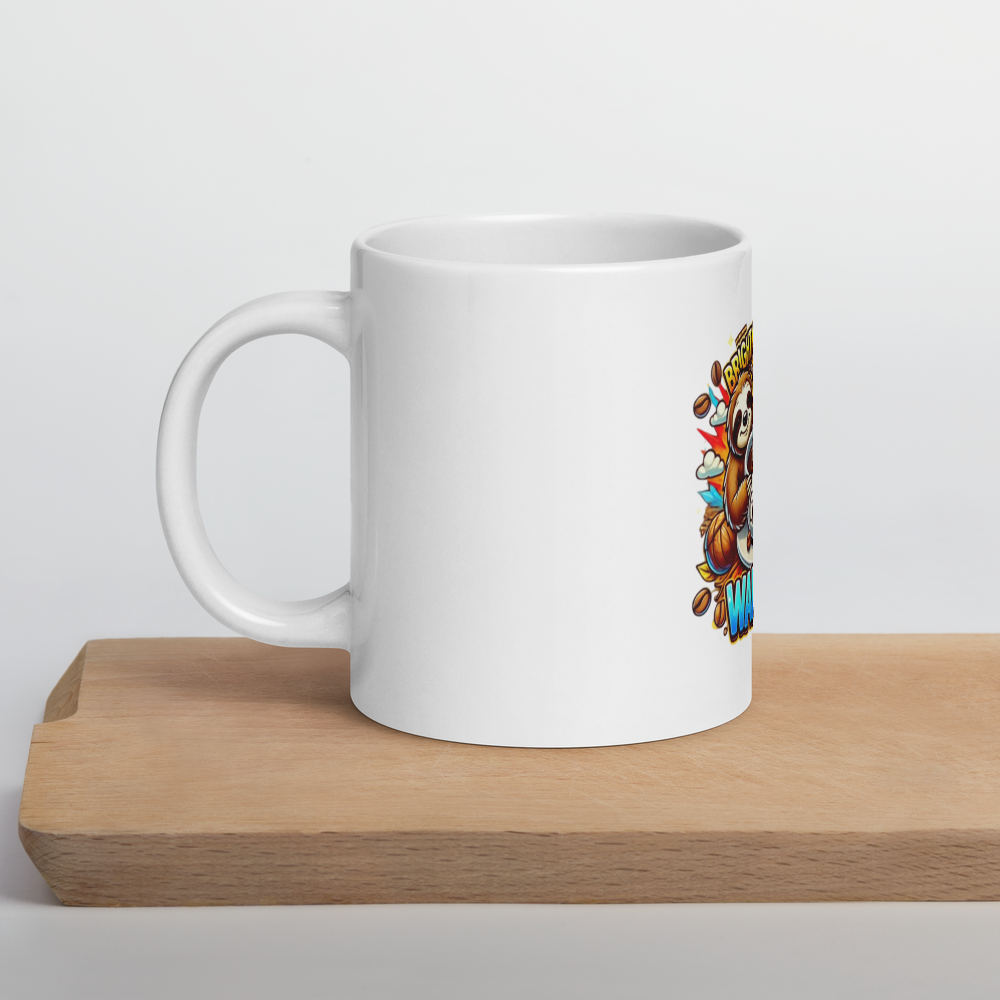 Morning Sloth Mug FA'APA GRAPHICS