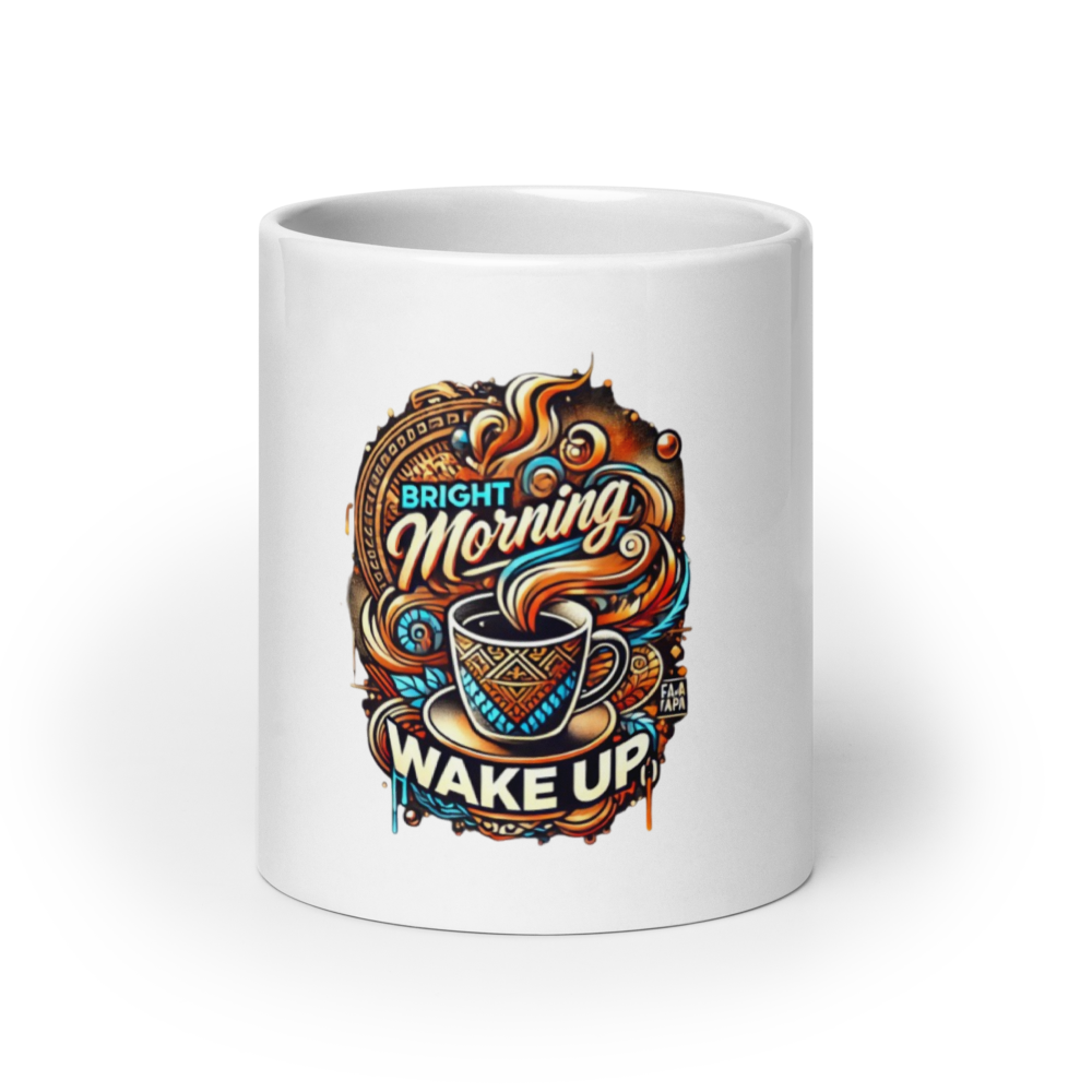 Bright Morning Mug FA'APA GRAPHICS