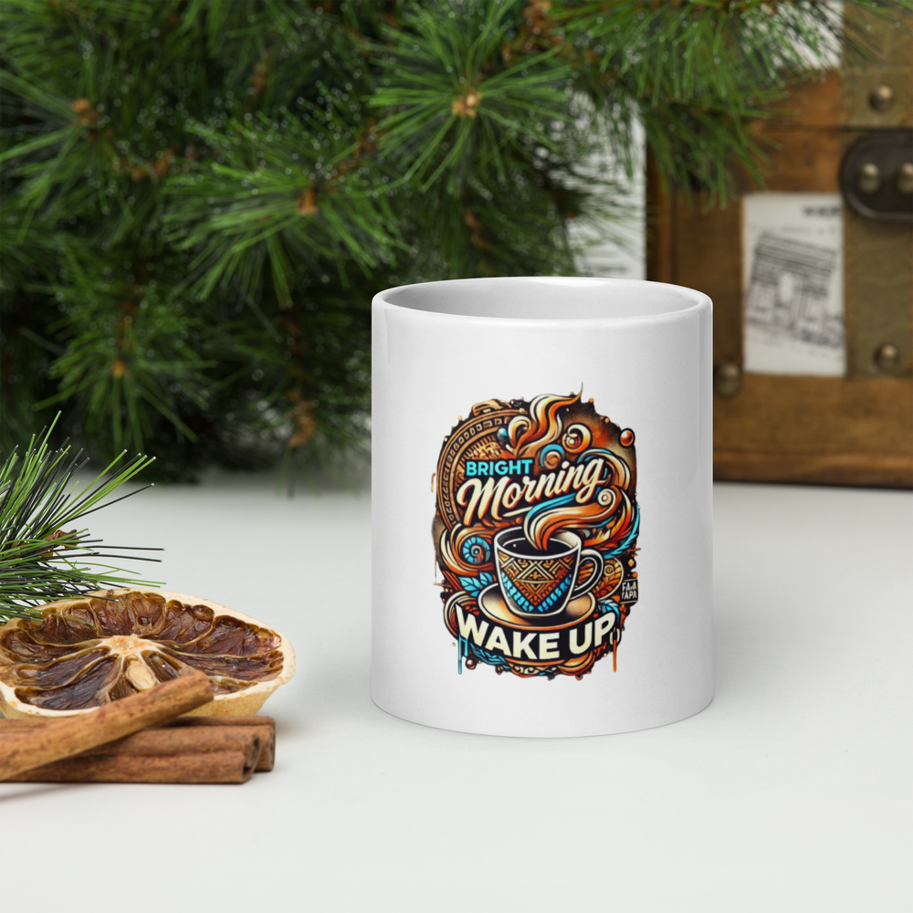 Bright Morning Mug FA'APA GRAPHICS