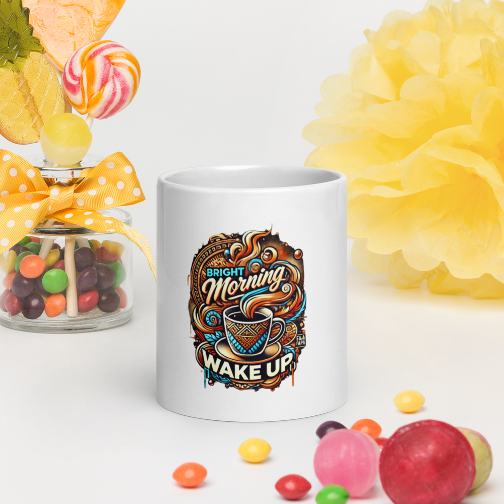 Bright Morning Mug FA'APA GRAPHICS