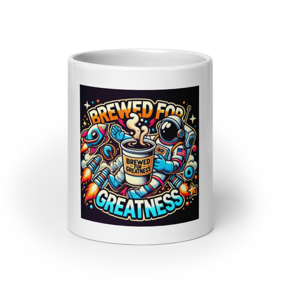 Brewed For Greatness Mug FA'APA GRAPHICS