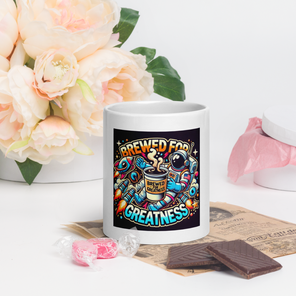 Brewed For Greatness Mug FA'APA GRAPHICS