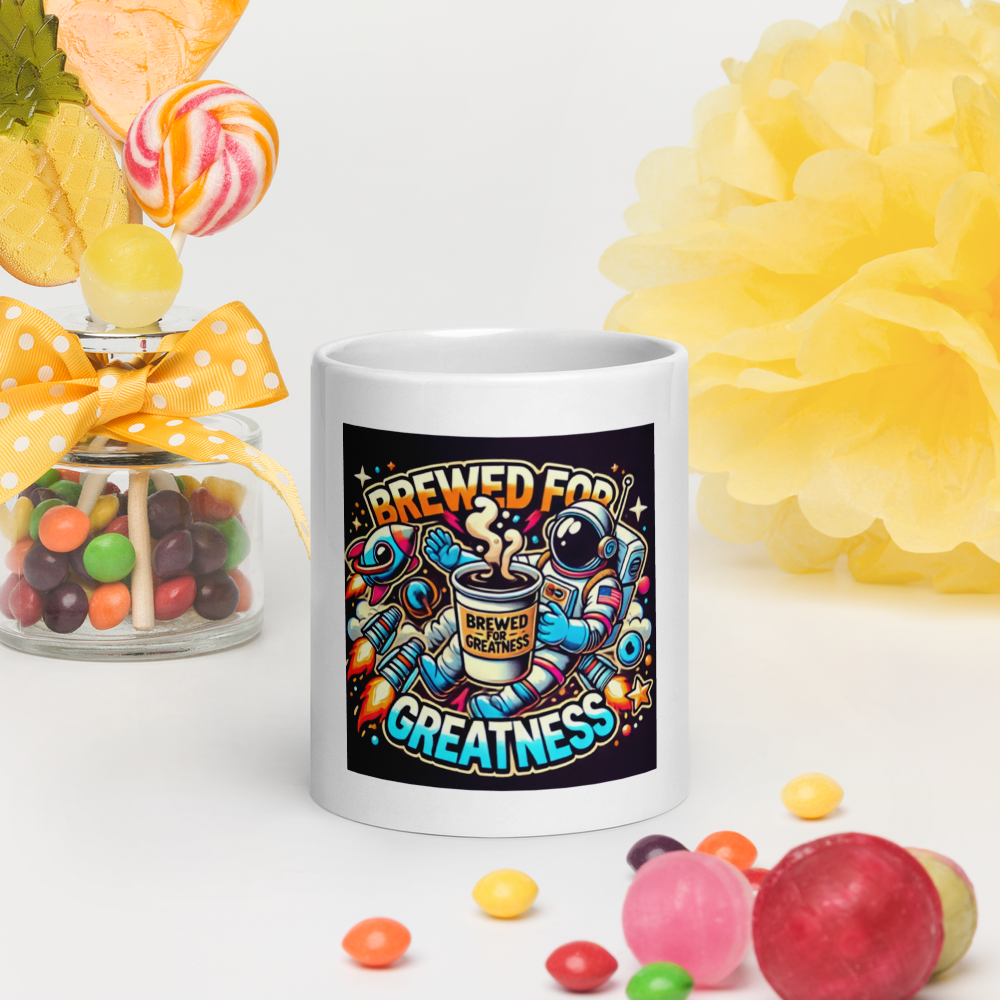 Brewed For Greatness Mug FA'APA GRAPHICS