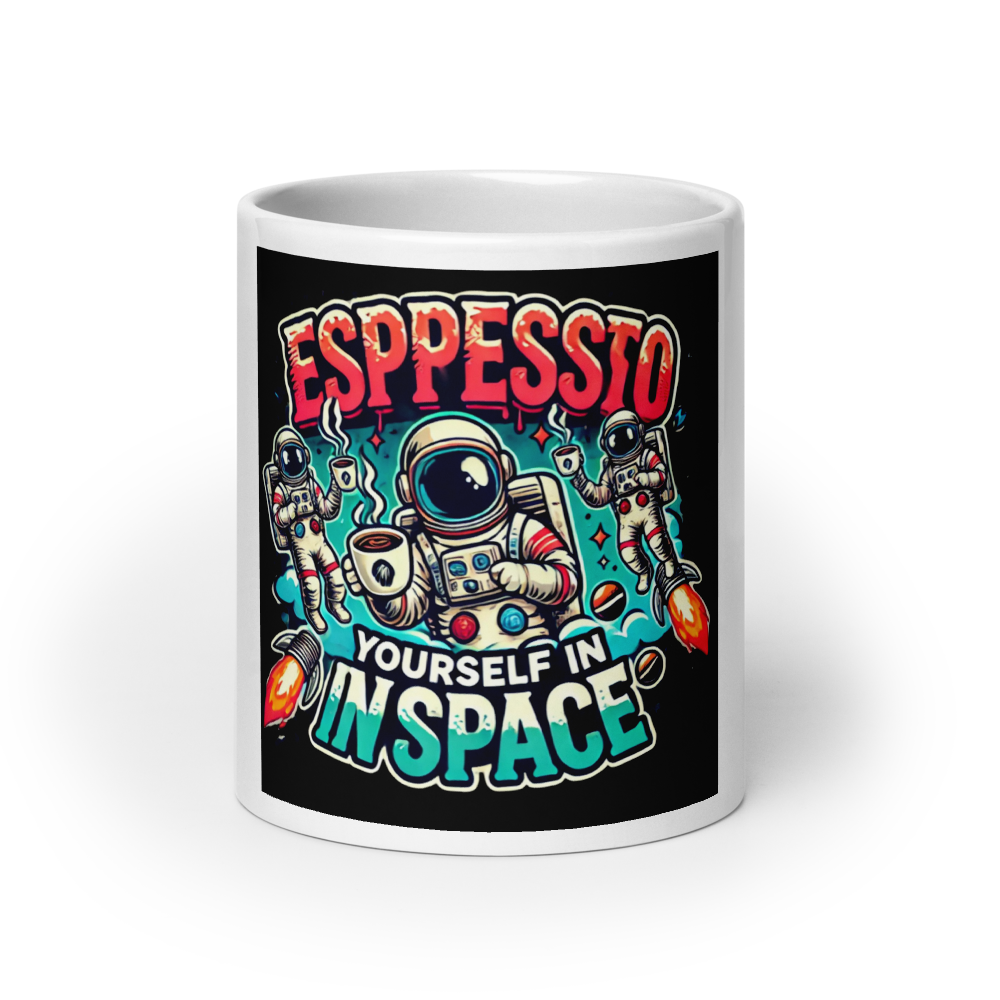 Space Espresso Mug FA'APA GRAPHICS