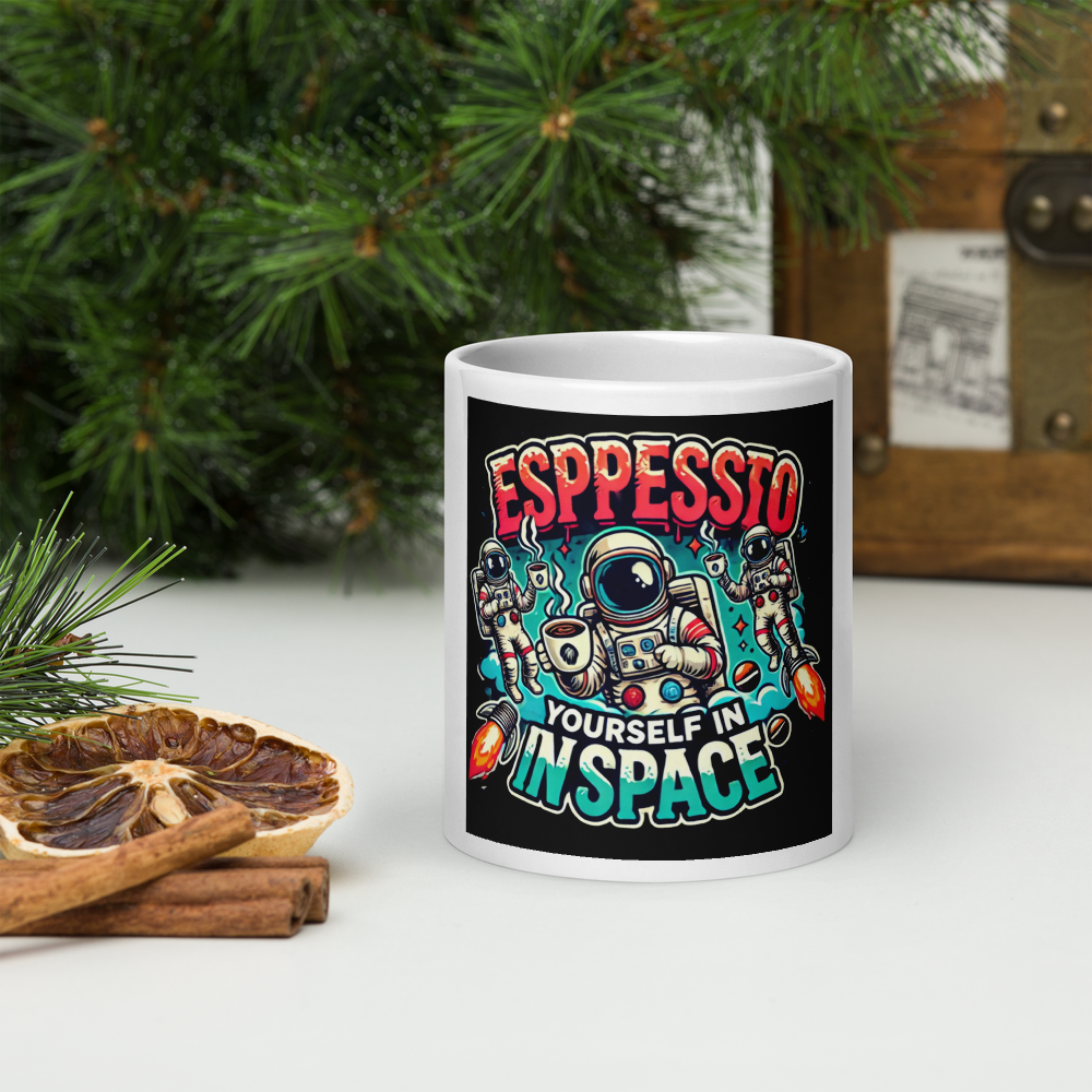 Space Espresso Mug FA'APA GRAPHICS