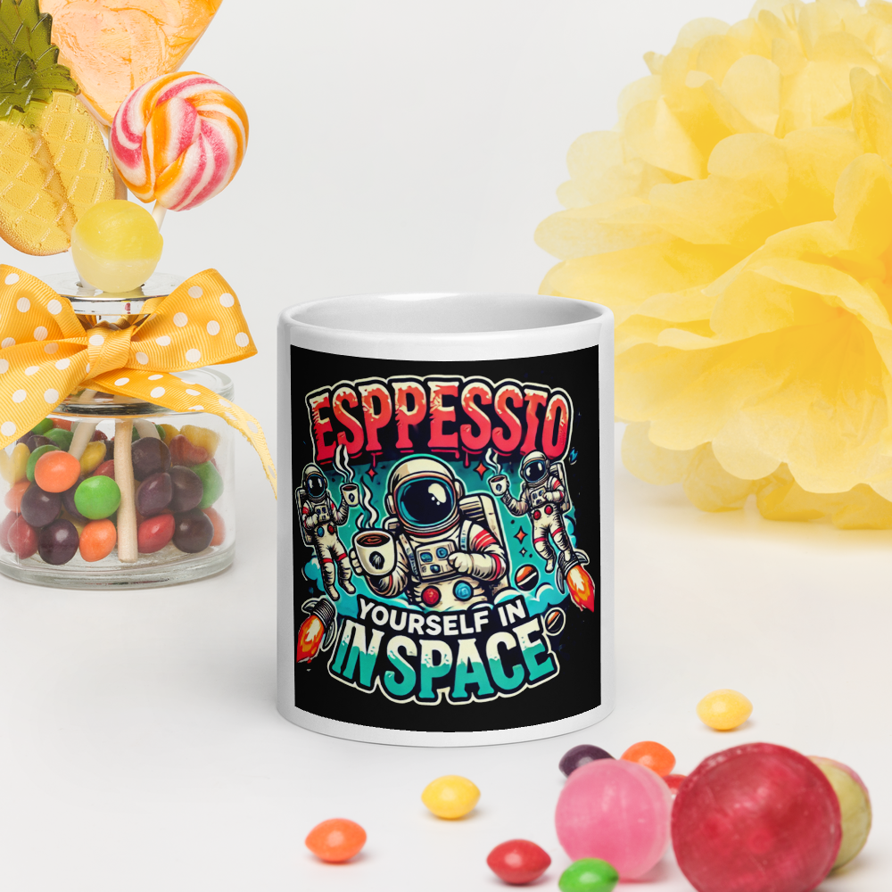 Space Espresso Mug FA'APA GRAPHICS