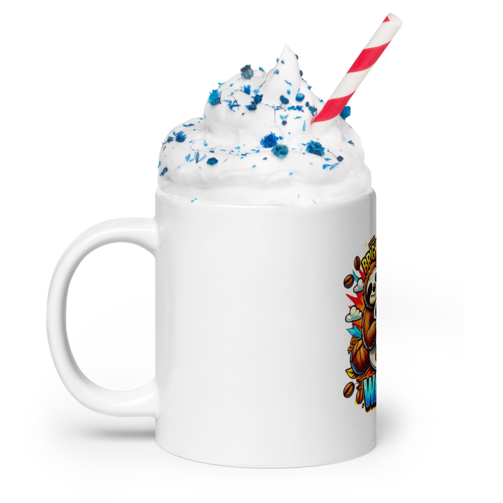Morning Sloth Mug FA'APA GRAPHICS