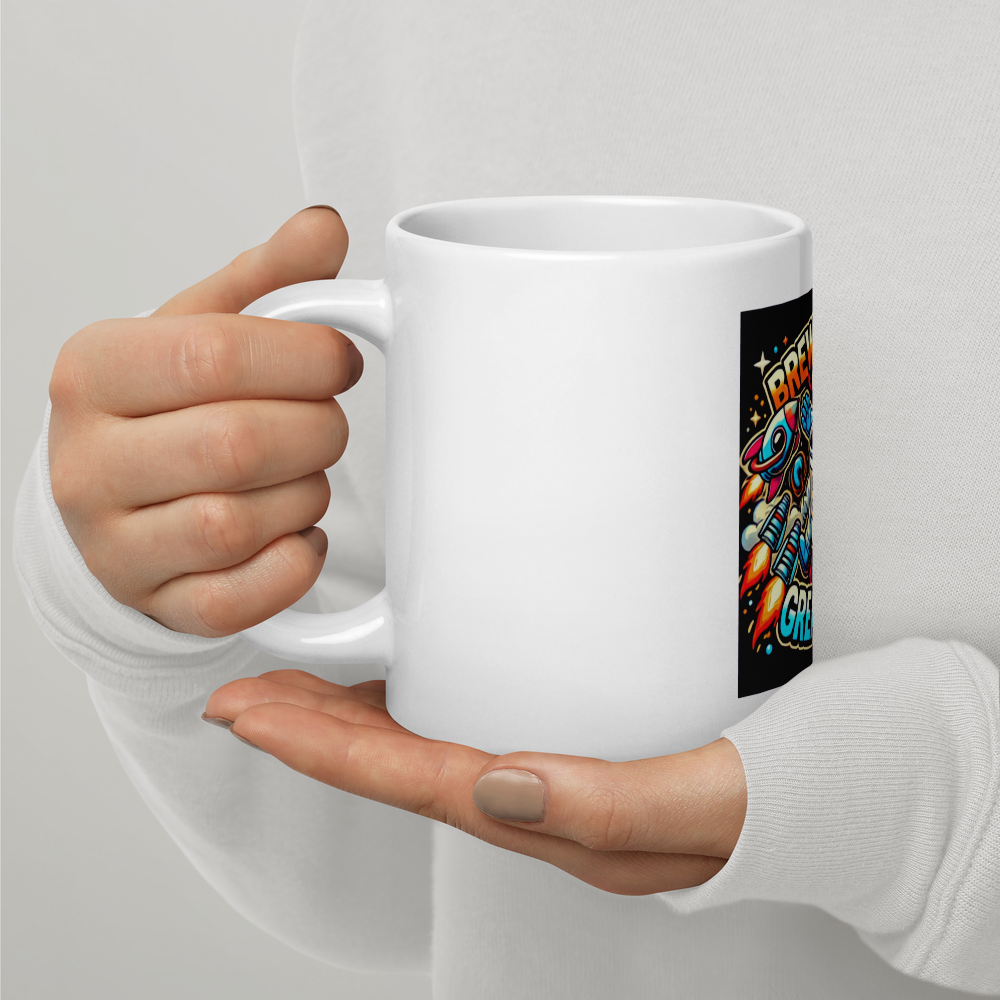 Brewed For Greatness Mug FA'APA GRAPHICS